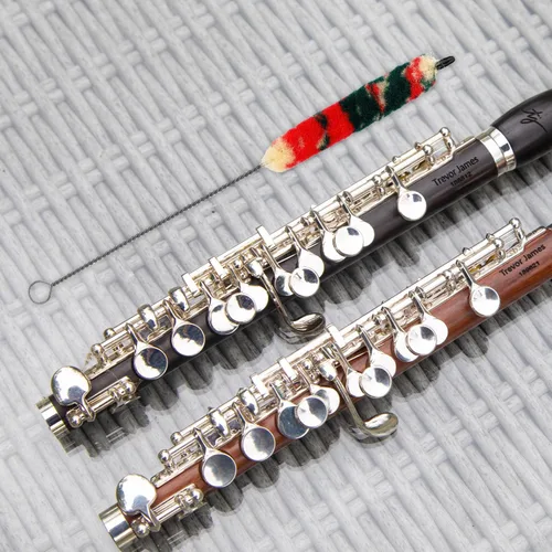 Vista 6 de Piccolo Cleaner, Piccolo Cepillo de Limpieza Hisopo de Clarinete Instrumento Musical Cepillo de Limpieza de Hilo de Algodón Piccolo Kit