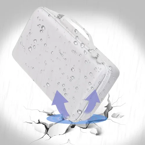 Vista 6 de Aenllosi Funda rígida compatible con Fujitsu ScanSnap iX1300 Compact Wireless o USB de doble cara para documentos a color, foto y escáner de recibos