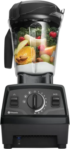 Vitamix Explorian con programas, tres programas de mezcla, licuadora de grado profesional para batidos y más, aparato de cocina autolimpiante, Negro