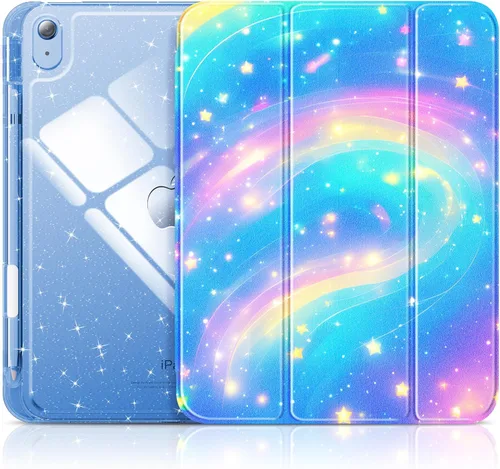 Vista 26 de INFILAND Funda compatible con iPad A16 de 11ª generación de 11 pulgadas 2025, funda para iPad de 10ª generación de 10.9 pulgadas, cubierta