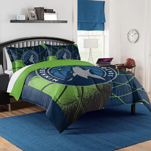 Vista 49 de Juego de edredón con licencia oficial de la NBA de Boston Celtics de Northwest – Ropa de cama con logotipo del equipo de la NBA – Juego de cama