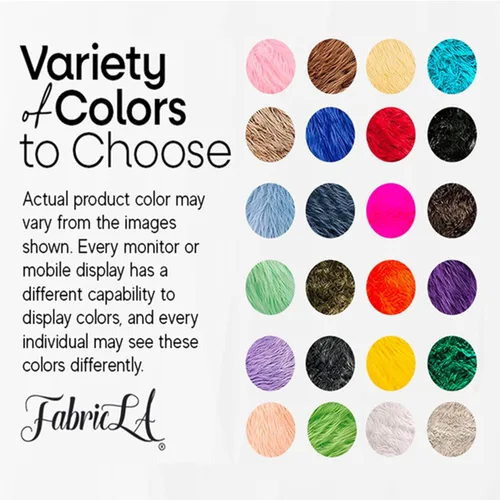 Vista 3 de FabricLA Tiras de Pelo Sintético Afelpado Verde Manzana - Pelo Artesanal para Gnomos, Cosplay y Proyectos de Bricolaje 2" X 60