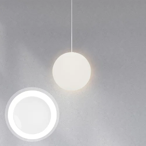 Vista 6 de Vaguelly Sombra de globos de vidrio de 7 pulgadas para accesorios de luz, pantallas de lámpara de globo de vidrio esmerilado blanco, cubierta