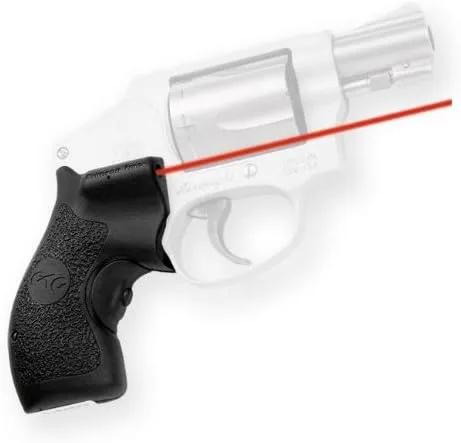Vista 3 de Crimson Trace LG-105 Lasergrips para revólveres Smith & Wesson J-Frame (trasero redondo)