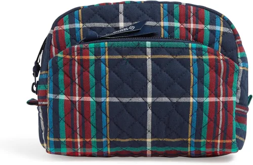 Vista 6 de Vera Bradley Bolso organizador de maquillaje cosmético mediano de algodón para mujer