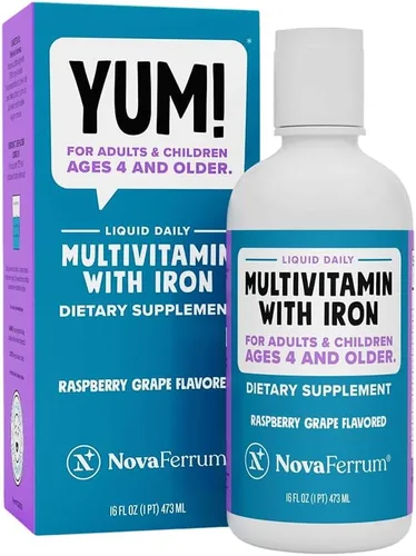 Vista 5 de Suplemento multivitamínico de 1.7 fl oz para bebés y niños, de NovaMV