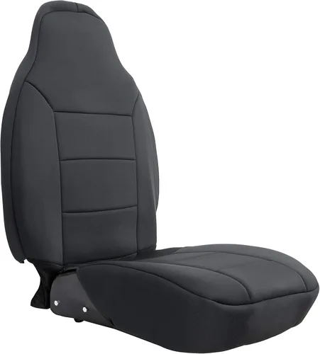 Vista 6 de Kojem Fundas de asiento compatibles con Jeep Cherokee XJ 1997-2001, funda de cojín de vehículo automotriz, protectores de asiento de automóvil
