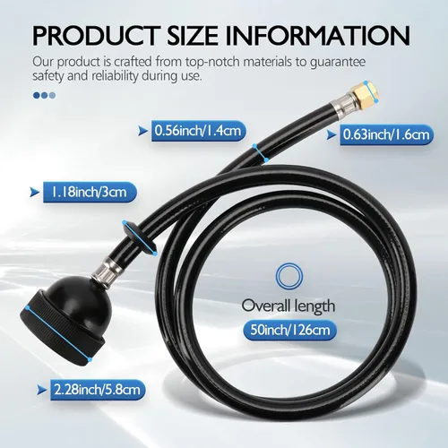 Vista 3 de Cabezal rociador de tazón de champú certificado por UPC con manguera de goma negra, pieza de repuesto profesional para fregadero de salón