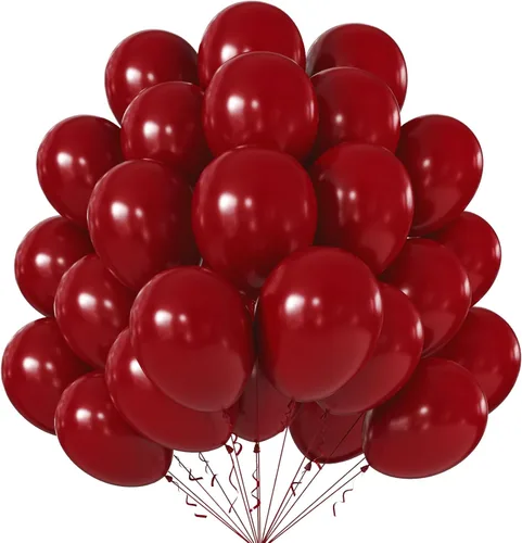 Vista 10 de KALOR Globos negros de 12 pulgadas, 0.11 oz/100 globos gruesos, globos de látex mate para fiestas de cumpleaños, decoraciones de boda, despedida