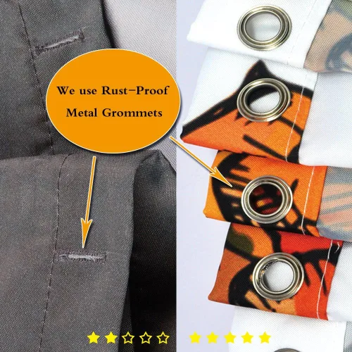 Vista 3 de NYMB - Cortina de regadera de poliéster antimoho de 69 x 70 pulgadas - Fantástica cortina de decoración