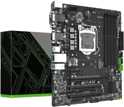 B85M PRO LGA 1150 Placa base para procesadores Intel 4ª Gen Core i7 i5 i3/Pentium/Celeron Series (Micro-ATX, DDR3, PCIe 3.0, NVME M.2, SATA 3.0,