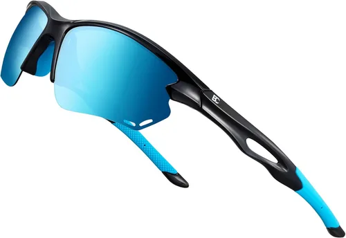 BIRCEN Polarized Mens Sunglasses for Driving TR90 UV Protection Sunglasses Lightweight Sport Shades for Fishing Golf Trip