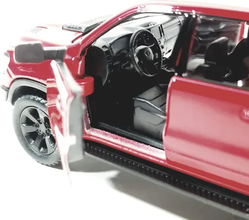 Vista 4 de KiNSMART - 2019 Dodge Ram 1500 Pickup 1:46 O Escala 5" Die Cast Metal Modelo Toy Truck Rojo