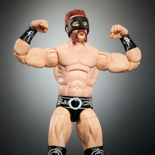 Vista 4 de Mattel WWE Elite Collection - Juego de figuras de acción y accesorios, Sheamus coleccionable de 6 pulgadas con manos intercambiables