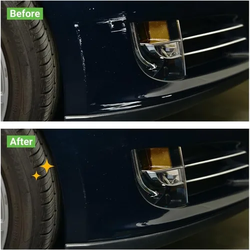 Vista 6 de TouchUpDirect 8V5 Shoreline Blue Pearl - Combo de pintura de retoque compatible con Toyota Exact Match - Paquete platino