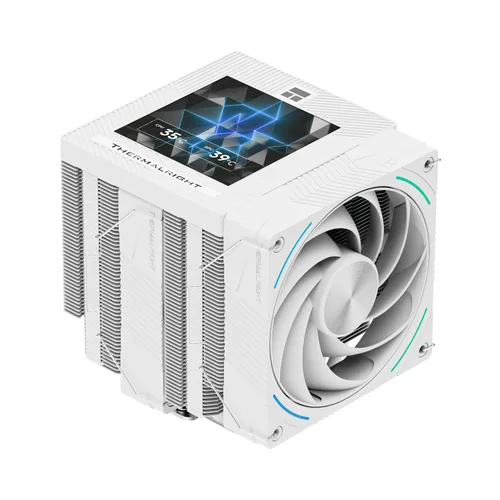 Vista 11 de Thermalright Phantom Spirit 120 Digital EVO - Enfriador de Aire para CPU, 7 Tubos de Calor para Refrigeración de CPU, Refrigeración de Doble Torre