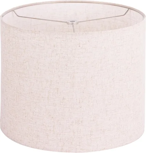 Vista 28 de Wellmet Requiere ensamblaje de pantalla de lámpara de 18"x18"x12" para lámpara de mesa, lámpara de cabecera, lámpara de pie, pantalla de lámpara