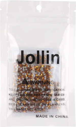 Vista 188 de Hot Fix - Diamantes de imitación de cristal con parte trasera plana, gemas de diamantes de 0.089 pulgadas (6ss 2880 piezas, Jet AB)