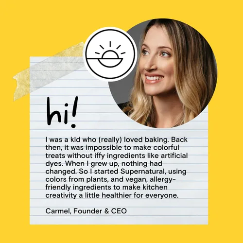 Vista 4 de Supernatural Trocitos Derretibles Sin Colorantes, Rojo - A Base de Plantas, Vegano, Kosher, Sin Colores Artificiales, 6 oz