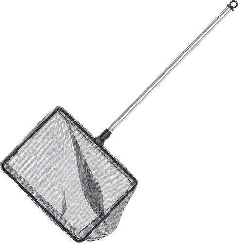 Vista 11 de Red de peces de acuario Pawfly con mango extensible de 9-24 pulgadas de largo para pecera de peces Betta, estanque pequeño de Koi y piscina