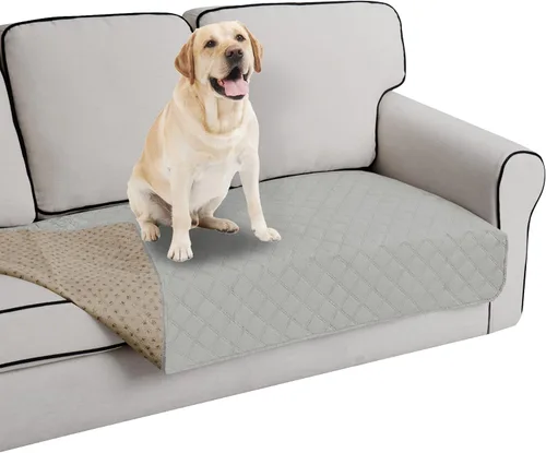 Vista 30 de Easy-Going - Funda impermeable 100% para cama de perro, manta antideslizante para mascotas para muebles, funda lavable para sofá, funda de repuesto