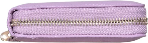 Vista 6 de Easyoulife - Monedero de cuero con cremallera, billetera portatarjetas para mujer, bloqueo RFID