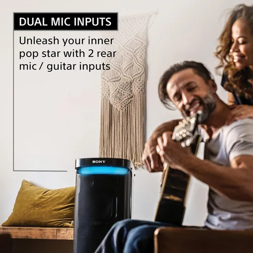 Vista 7 de Sony SRS-XP700 X-Series Wireless Portable-BLUETOOTH-Karaoke Party-Speaker IPX4 Splash-resistant with 25 Hour-Battery,Black