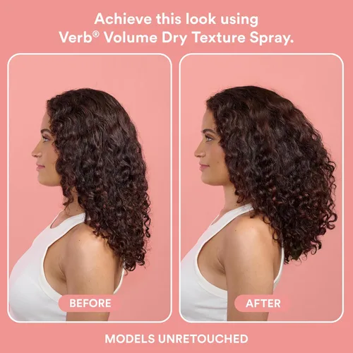 Vista 3 de VERB Dry Shampoo Dark – Refresca, absorbe aceites + extiende estilos – Champú seco refrescante en aerosol para tonos oscuros – Vegano, sin parabenos
