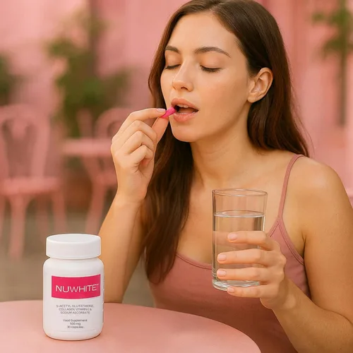 Vista 7 de Nu White S-acetil glutatión 30 cápsulas – Nueva fórmula mejorada para una piel radiante y de tono uniforme Suplemento premium para bienestar