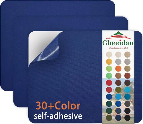 Vista 28 de Parche de reparación de lienzo de 9 x 11 pulgadas, 3 piezas, impermeable, parche de reparación de tela autoadhesiva para tiendas de campaña