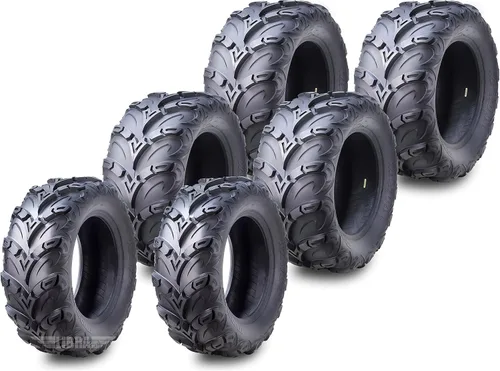 Vista 12 de WANDA Neumáticos Premium de 8 Capas para ATV/UTV 23x8-11 delanteros y 24x9-11 traseros Mud Sling
