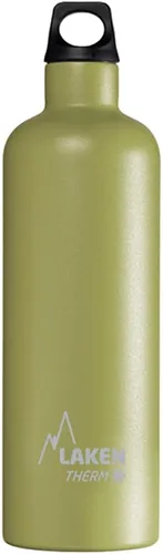 Vista 8 de Laken Thermo Futura - Botella de agua de acero inoxidable aislada al vacío, boca estrecha, 12-25 onzas Negro