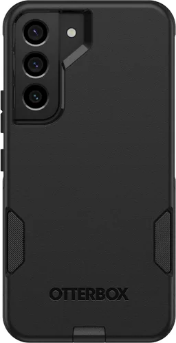 Vista 3 de OtterBox Funda para Galaxy S22 Commuter Series, negra, delgada y resistente, apta para bolsillo, con protección de puerto
