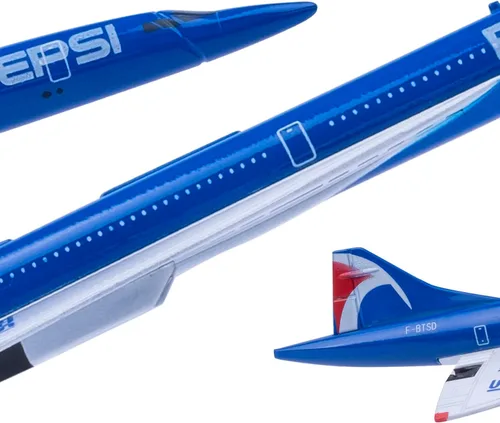 Vista 4 de Modelo de escala Plane Concorde Modelo Avión Diecast Aviones Modelo de avión de metal para regalo