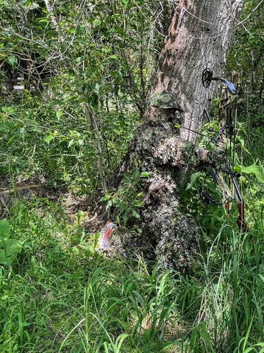 Vista 7 de QuikCamo Mossy Oak 3D Leafy Camo Ghillie Suit - Breathable Quiet Mesh, Snaps and Zippered Pockets for Turkey Hunting