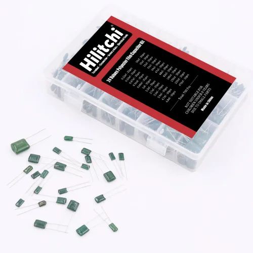 Vista 6 de Hilitchi - Kit surtido de condensadores electrolíticos de cerámica