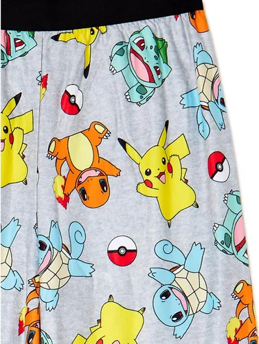 Vista 3 de Pokemon Paquete de 2 pijamas de franela suave estampada para niño