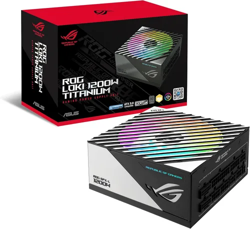 Vista 22 de ASUS ROG Loki SFX-L 850W Edición Platino Blanco