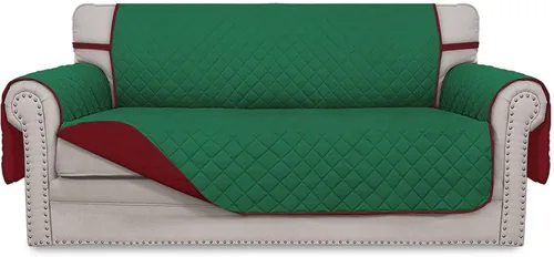 Vista 874 de Easy-Going - Funda reversible para sofá reclinable, resistente al agua, protector de muebles con correas elásticas, para mascotas y niños