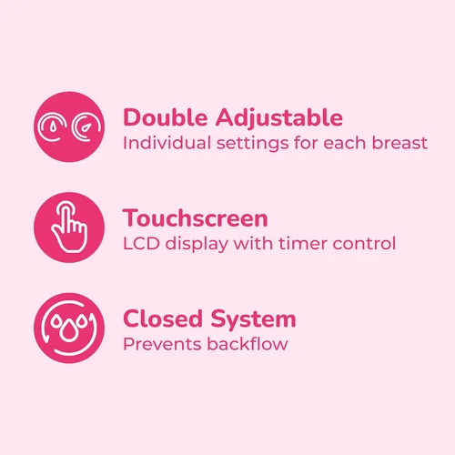 Vista 4 de Spectra - Extractor de leche eléctrico ajustable dual Synergy Gold - Esencial para la lactancia materna