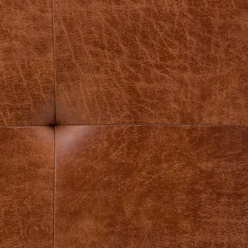 Vista 10 de SIMPLIHOME Lacey Tufted Ottoman Bench - 41 inch Wide Upholstered Vegan Leather Rectangle Ottoman in Distressed Saddle Brown, Contemporary Bench for