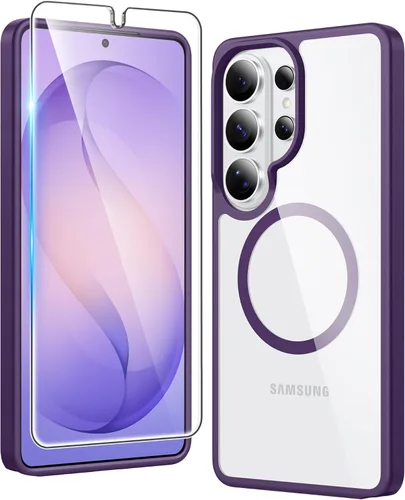 Vista 286 de FNTCASE para iPhone Air Case Clear: Fundas magnéticas para teléfono con protector de pantalla a prueba de caídas, compatibles con Magsafe, delgadas