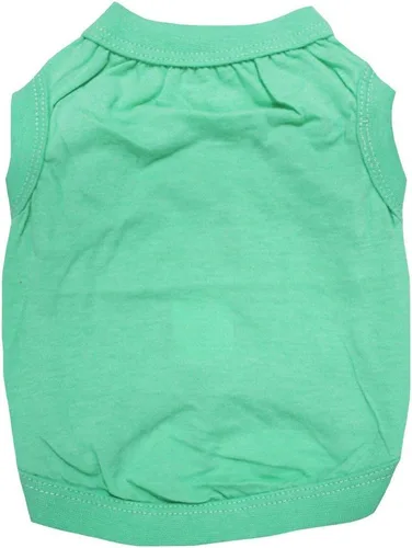 Vista 13 de Petitebella Camisa lisa para perro cachorro de un solo color (azul aguamarina, XS)