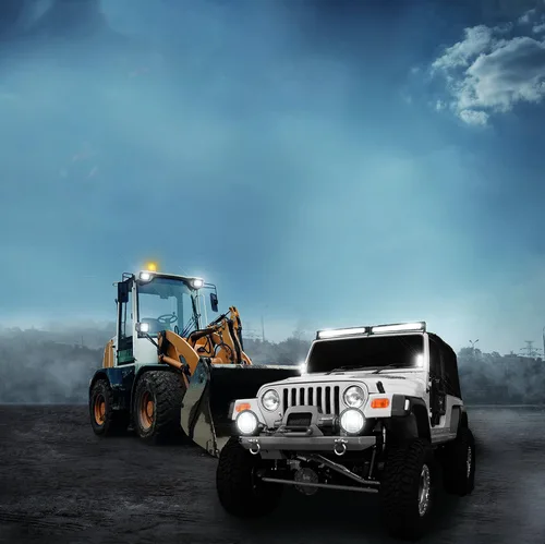 Vista 8 de HELLA 357203011 ValueFit Mini barra de luz (6 LED, haz puntual), multicolor