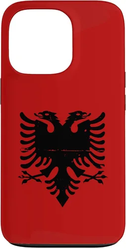 Vista 10 de Albania Vintage Albanian Flag Case for iPhone 17
