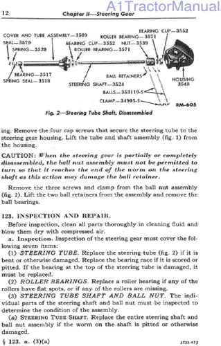 Vista 6 de 1948 1949 1950 1951 1952 FORD 8N TRACTOR Manual de taller