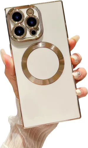 Vista 149 de Owncase Funda Magnética para iPhone 11, (Compatible con MagSafe) (Protección Completa de Lente de Cámara) (Esquinas Reforzadas) Funda Parachoques