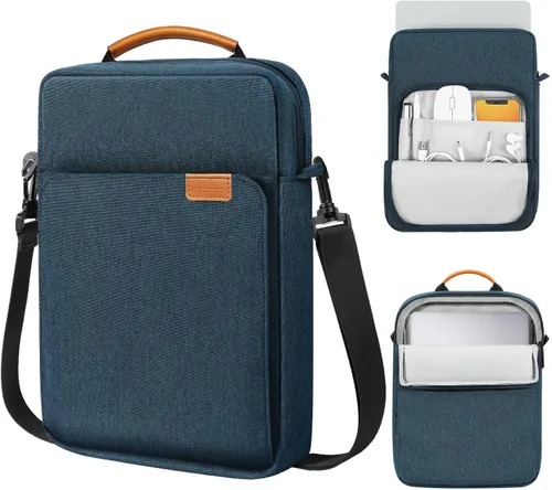 Vista 27 de MoKo Funda para tablet de 13 pulgadas, compatible con iPad Pro M5 de 13 pulgadas y Air M4/M3, iPad Pro 12.9 M2 y M1, Surface Laptop Go 12.4, Galaxy