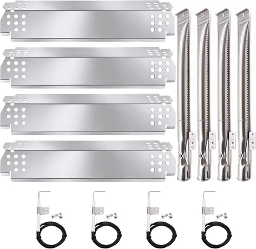 Vista 18 de Criditpid Grill Replacement Parts for Nexgrill 720-0925S, 720-0864, 720-0864M Models. Grill Heat Plates, Burner Tubes and Grill Ignitors for BBQ PRO