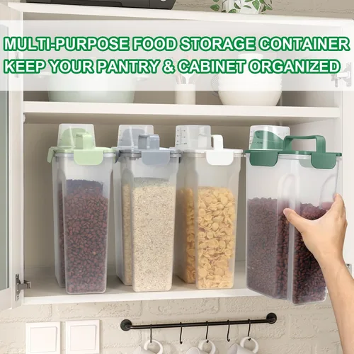 Vista 8 de TBMax Contenedor de Almacenamiento de Comida para Gatos y Perros de 5 a 7 libras, Contenedor Secundario de Almacenamiento de Comida para Mascotas